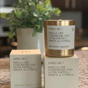 ✨SOLD✨Aprés Ski Candle- Smells Like Evergreens & After Parties, Spruce & Cypress